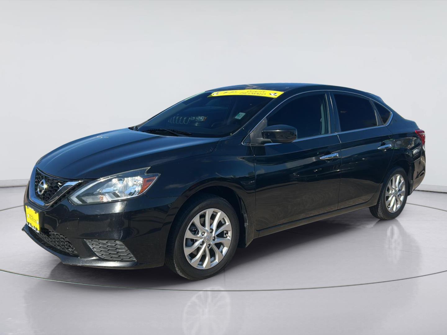Super Black 2017 Nissan Sentra Sedan Front-Wheel Drive Continuously Variable Transmission
