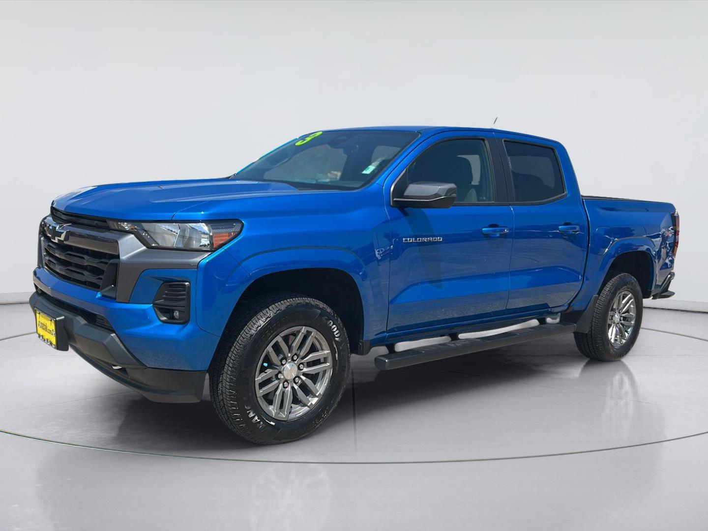 Glacier Blue Metallic 2023 Chevrolet Colorado Pickup Truck Four-Wheel Drive 8-Speed Automatic