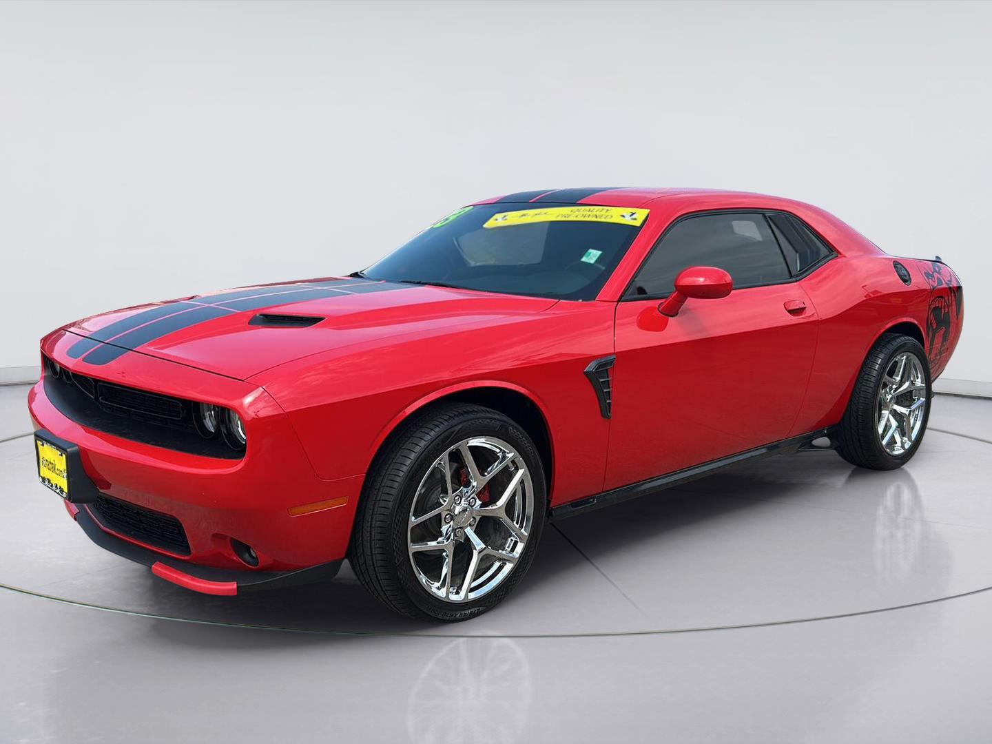 Torred Clearcoat 2023 Dodge Challenger Coupe Rear-Wheel Drive 8-Speed Automatic