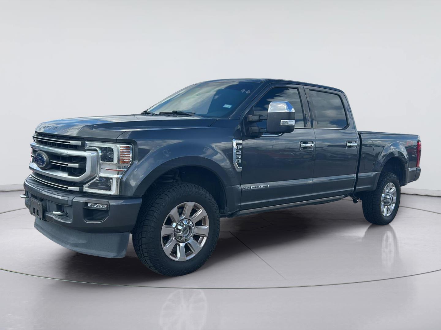 Gray (Magnetic) 2020 Ford F-250 Super Duty Pickup Truck Four-Wheel Drive Automatic