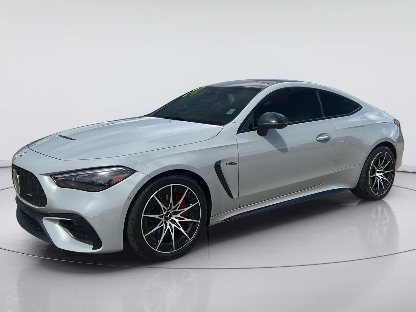 Gray (MANUFAKTUR Alpine Grey Metallic) 2024 Mercedes-Benz CLE Coupe All-Wheel Drive Automatic