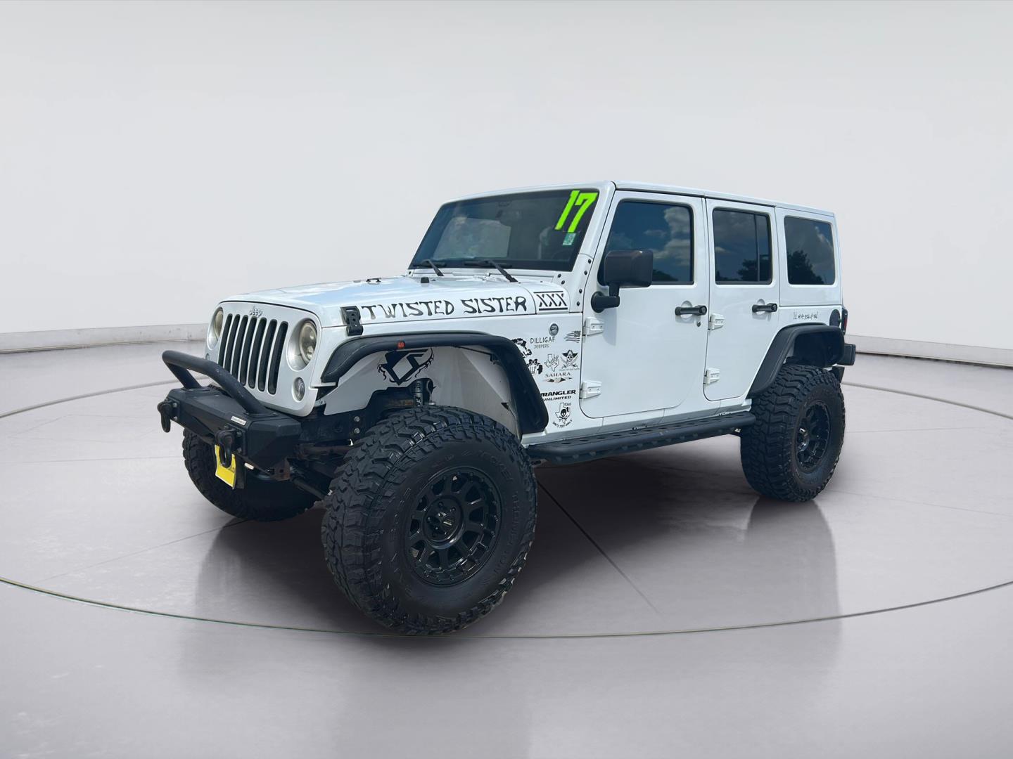 Bright White Clearcoat 2017 Jeep Wrangler SUV / Crossover Four-Wheel Drive 5-Speed Automatic