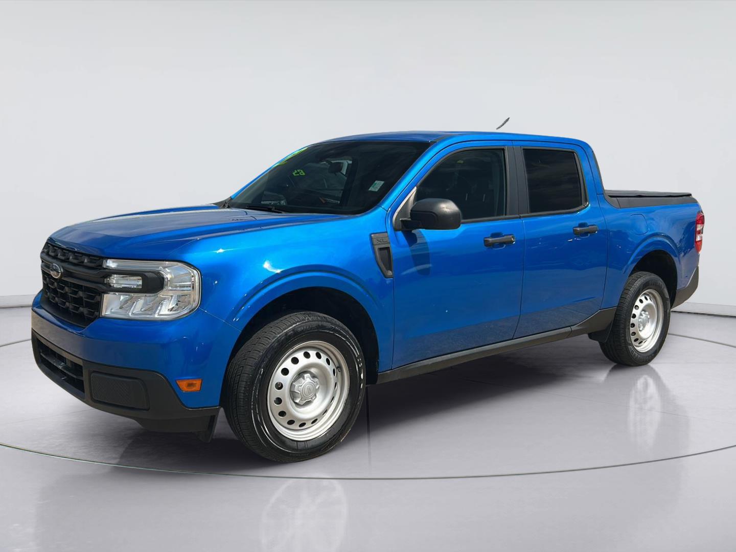 Velocity Blue 2022 Ford Maverick Pickup Truck Front-Wheel Drive 1-Speed Dual Clutch