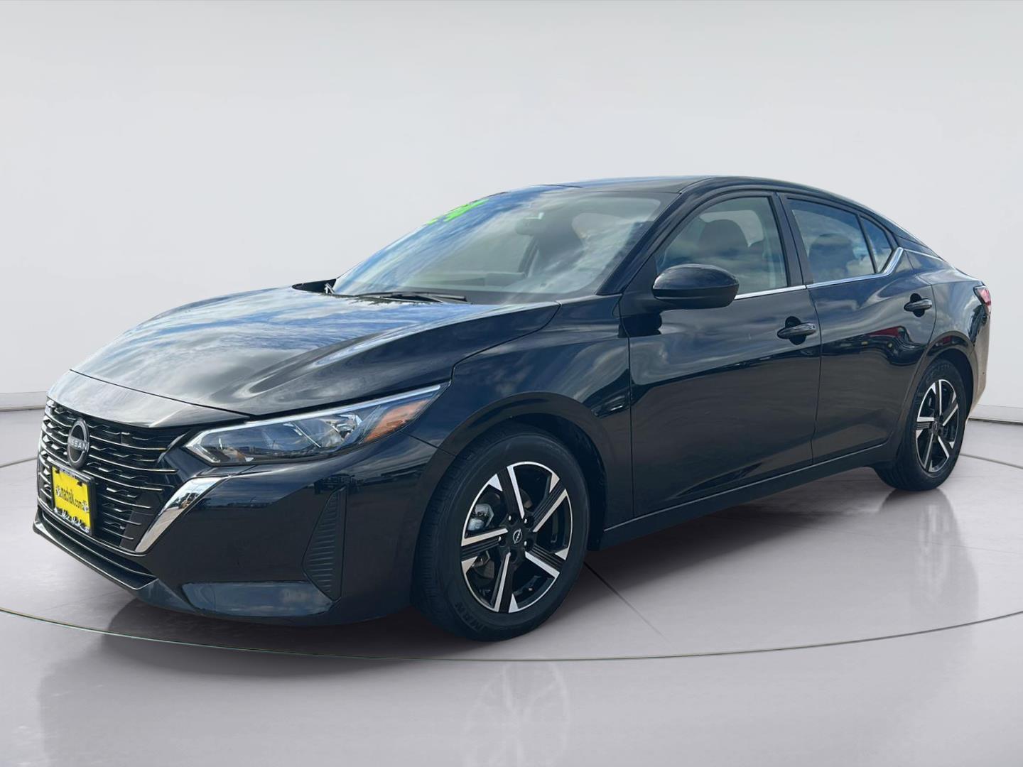 Super Black 2024 Nissan Sentra Sedan Front-Wheel Drive Continuously Variable Transmission
