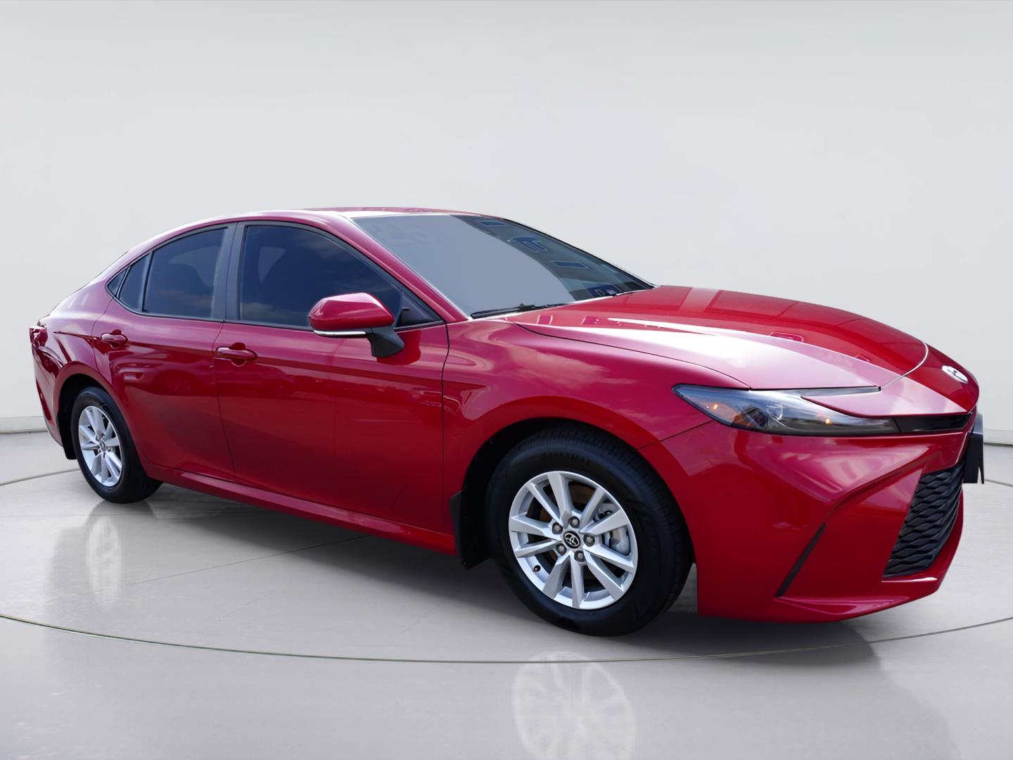 Supersonic Red 2025 Toyota Camry Sedan Front-Wheel Drive Continuously Variable Transmission