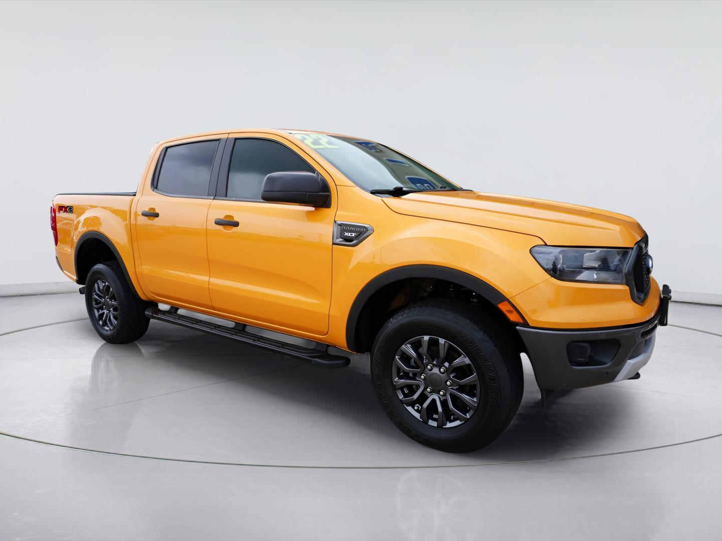 Cyber Orange Metallic Tri-Coat 2022 Ford Ranger Pickup Truck 4X2 Automatic