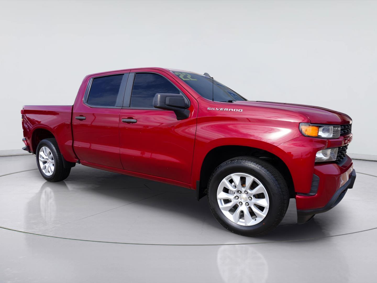 Cherry Red Tintcoat 2022 Chevrolet Silverado 1500 Pickup Truck 4X2 8-Speed Automatic