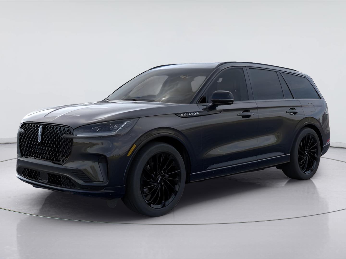 Infinite Black Metallic Clearcoat 2026 Lincoln Aviator SUV / Crossover Rear-Wheel Drive Automatic