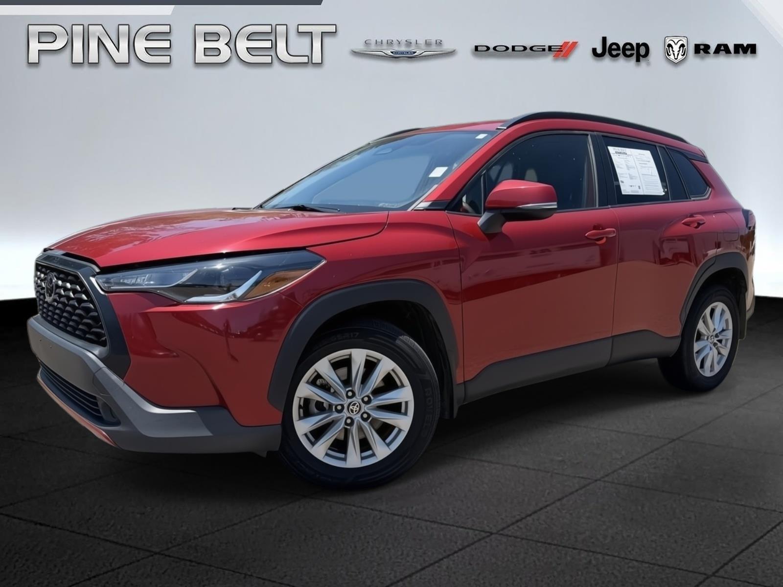 Barcelona Red Metallic 2023 Toyota Corolla Cross SUV / Crossover Front-Wheel Drive Continuously Variable Transmission