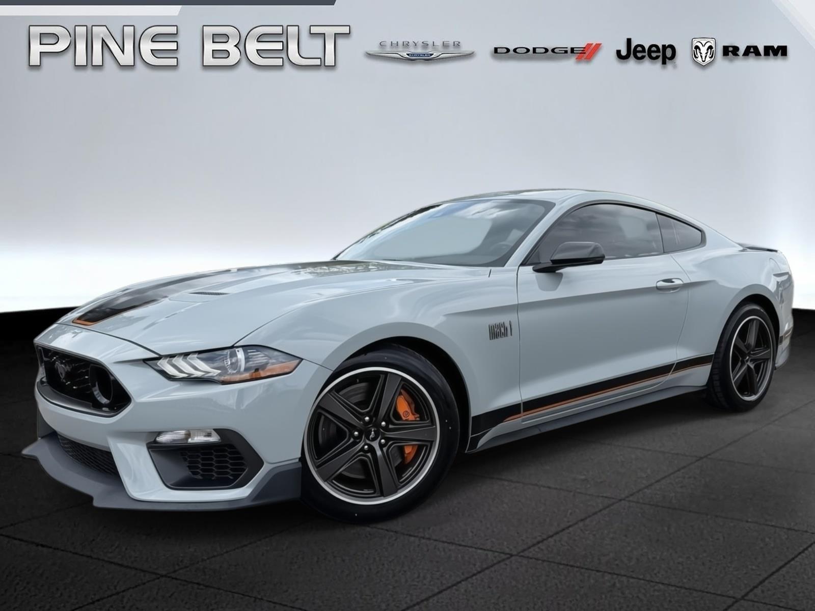 Fighter Jet Gray 2023 Ford Mustang Mach 1 Fastback RWD Coupe Rear-Wheel Drive Automatic