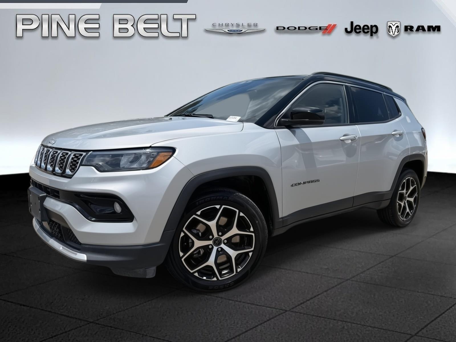 Silver Zynith Metallic Clearcoat 2025 Jeep Compass Limited 4WD SUV / Crossover Four-Wheel Drive 8-Speed Automatic