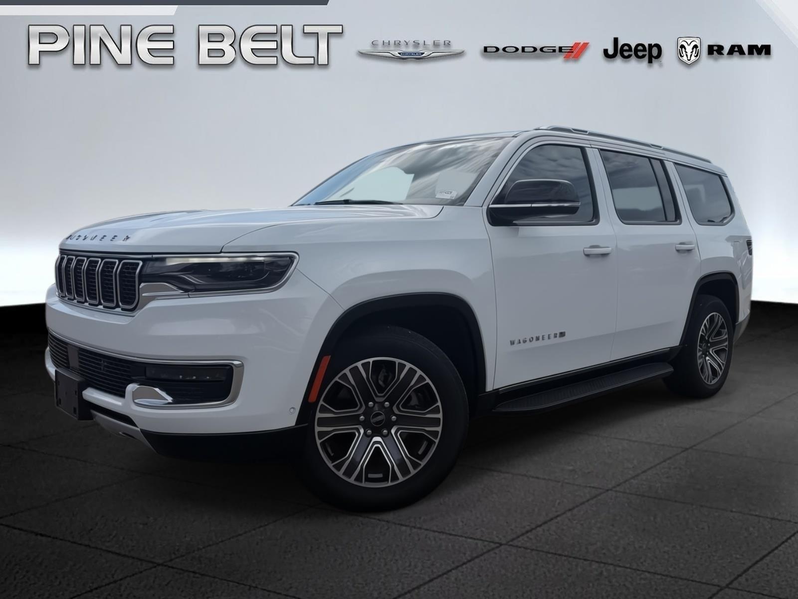 Bright White Clearcoat 2025 Jeep Wagoneer SUV / Crossover Four-Wheel Drive 8-Speed Automatic