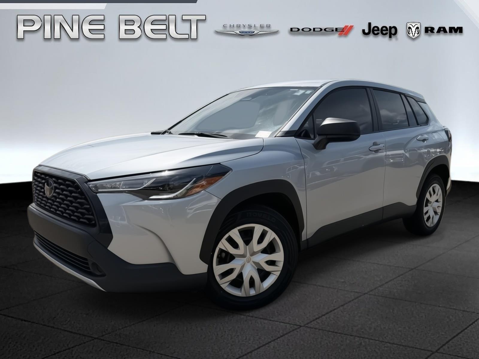 Sonic Silver 2024 Toyota Corolla Cross SUV / Crossover Front-Wheel Drive Continuously Variable Transmission