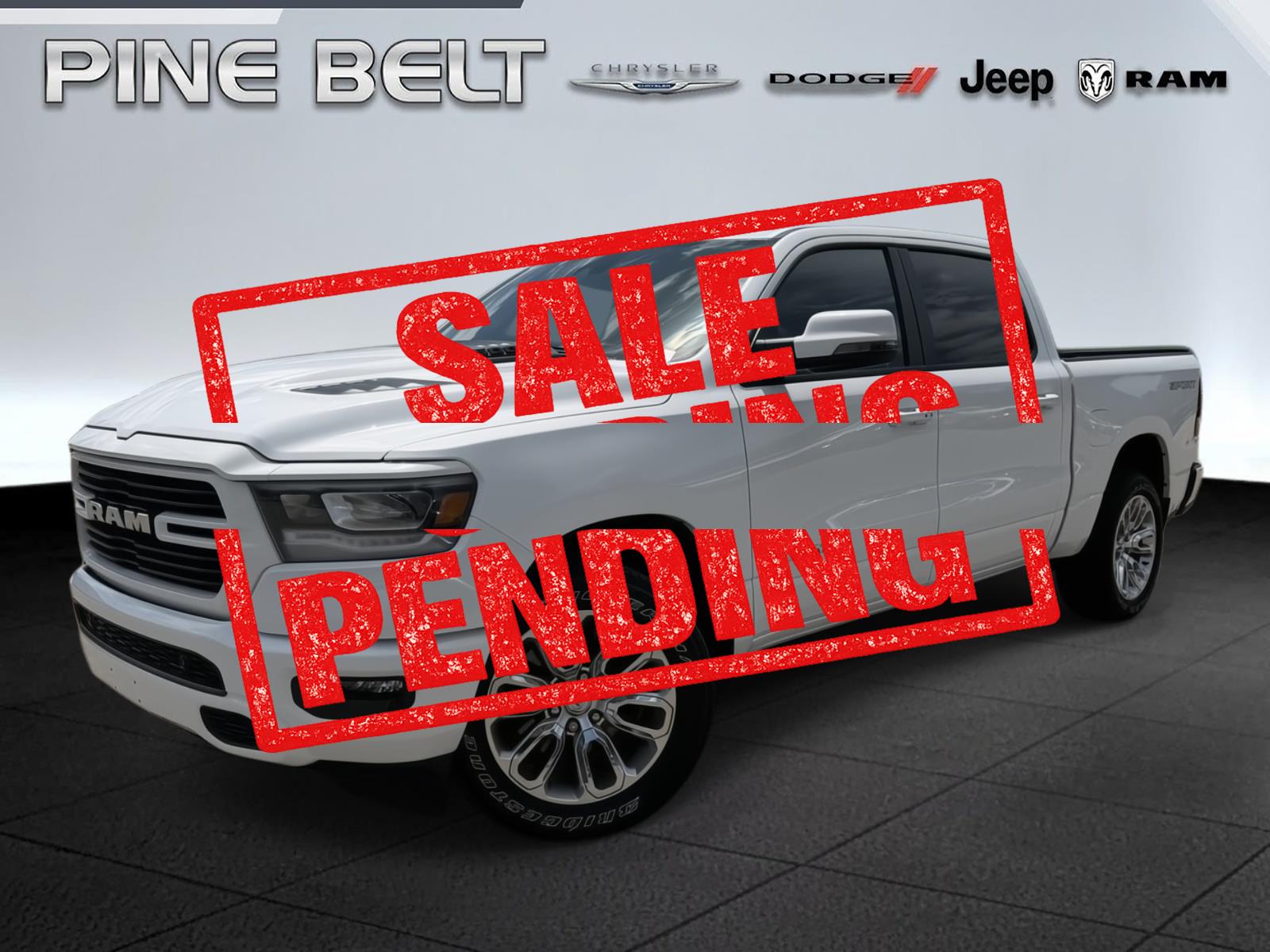 Bright White Clearcoat 2023 RAM 1500 Pickup Truck Four-Wheel Drive 8-Speed Automatic