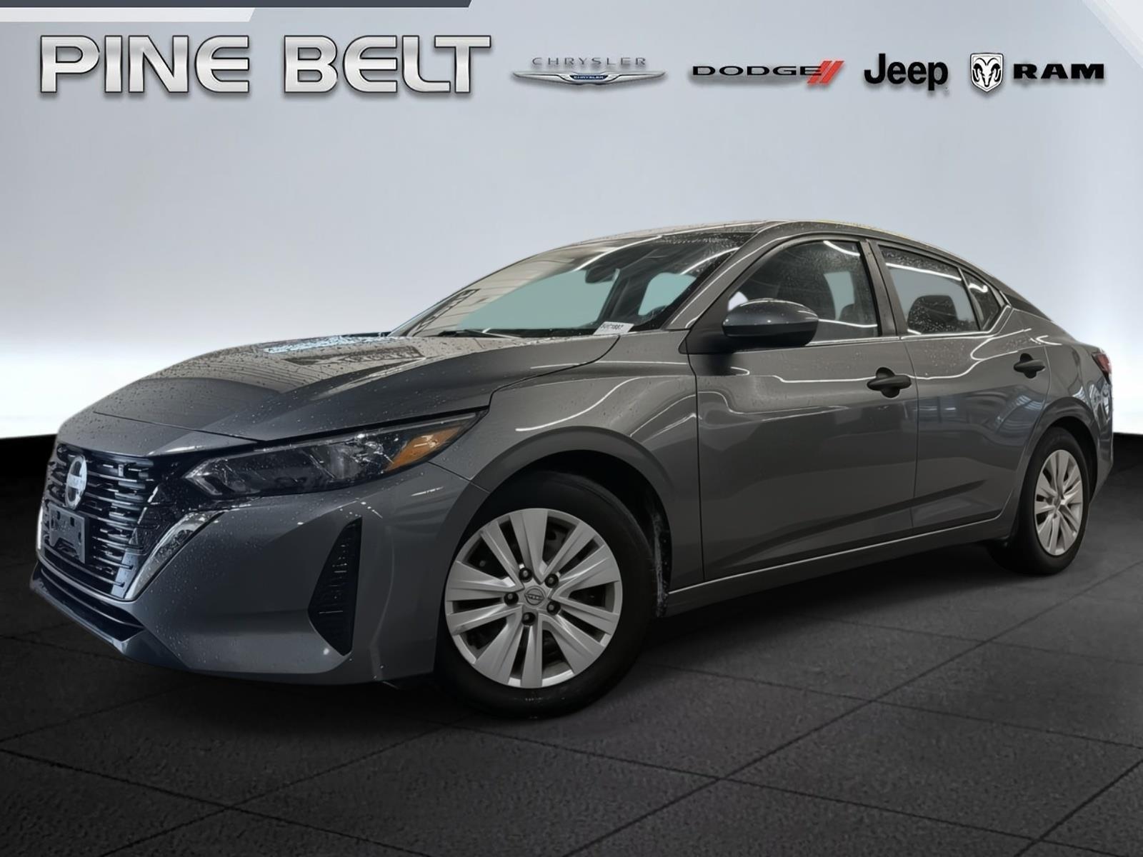 Gray (Gun Metallic) 2024 Nissan Sentra Sedan Front-Wheel Drive Continuously Variable Transmission
