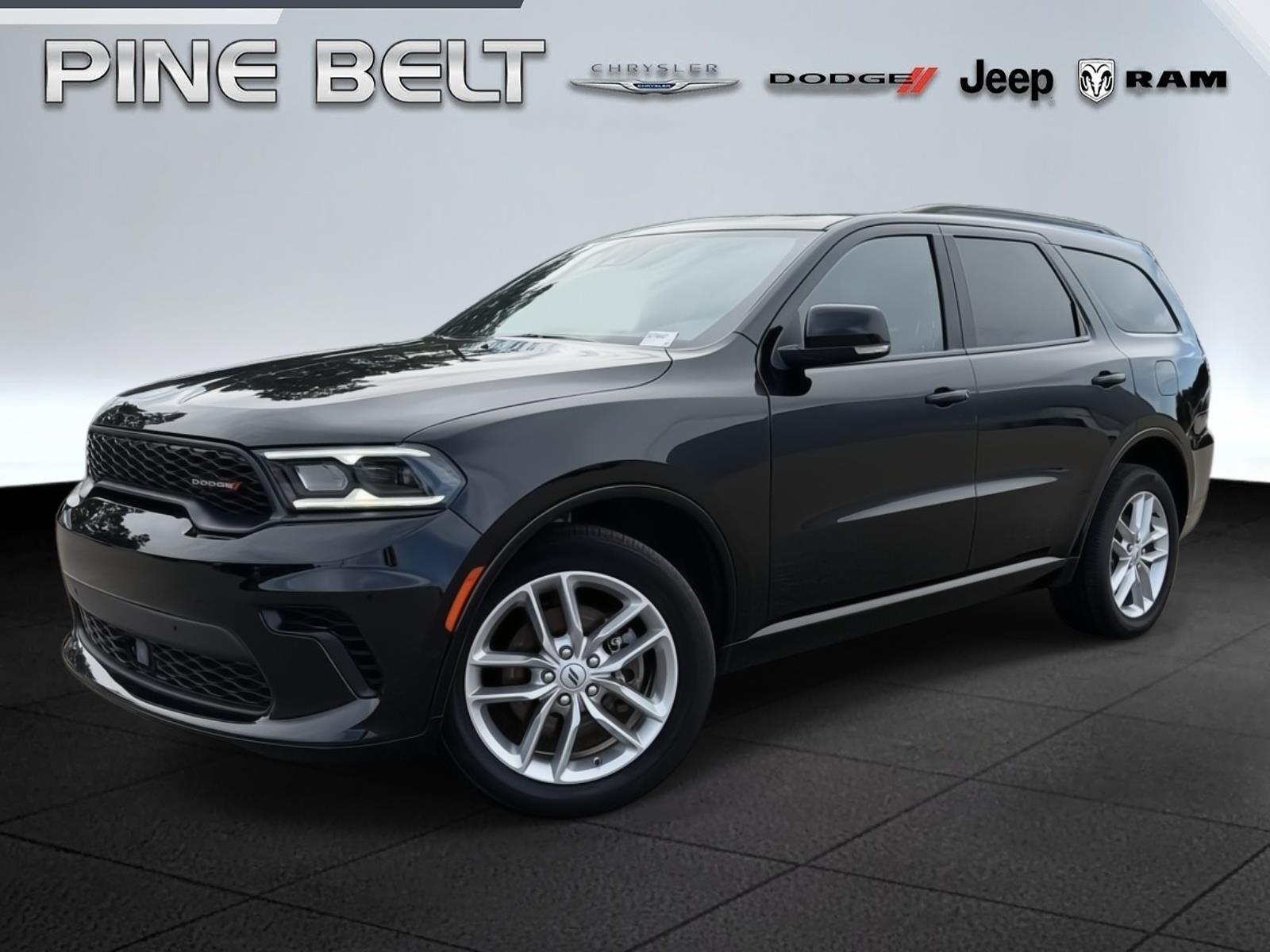 DB Black Clearcoat 2025 Dodge Durango SUV / Crossover All-Wheel Drive 8-Speed Automatic