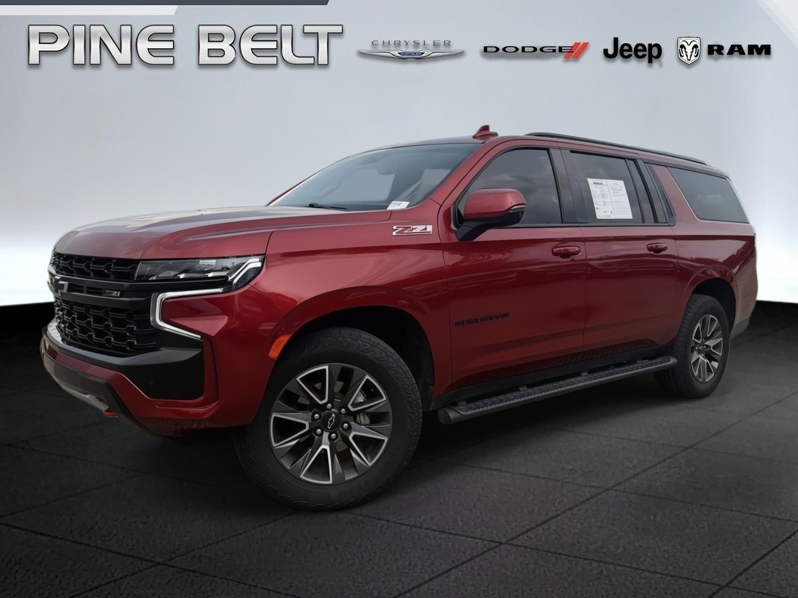 Radiant Red Tintcoat 2024 Chevrolet Suburban SUV / Crossover Four-Wheel Drive Automatic
