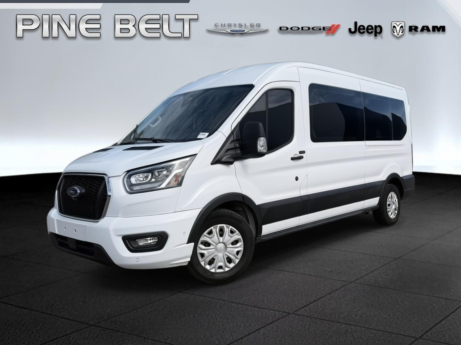 Oxford White 2023 Ford Transit Passenger Van Rear-Wheel Drive Automatic