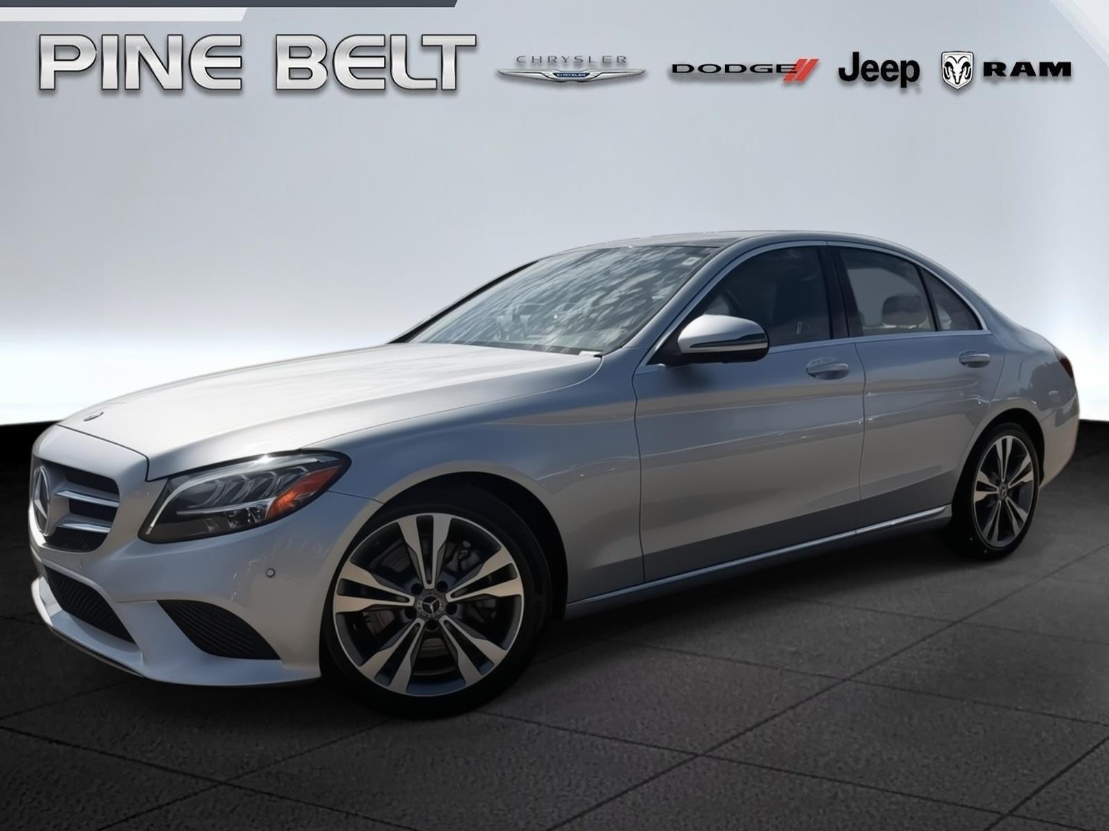 Iridium Silver Metallic 2020 Mercedes-Benz C-Class Sedan Rear-Wheel Drive Automatic