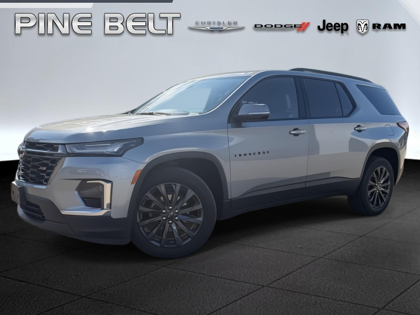 Sterling Gray Metallic 2023 Chevrolet Traverse SUV / Crossover Four-Wheel Drive 9-Speed Automatic
