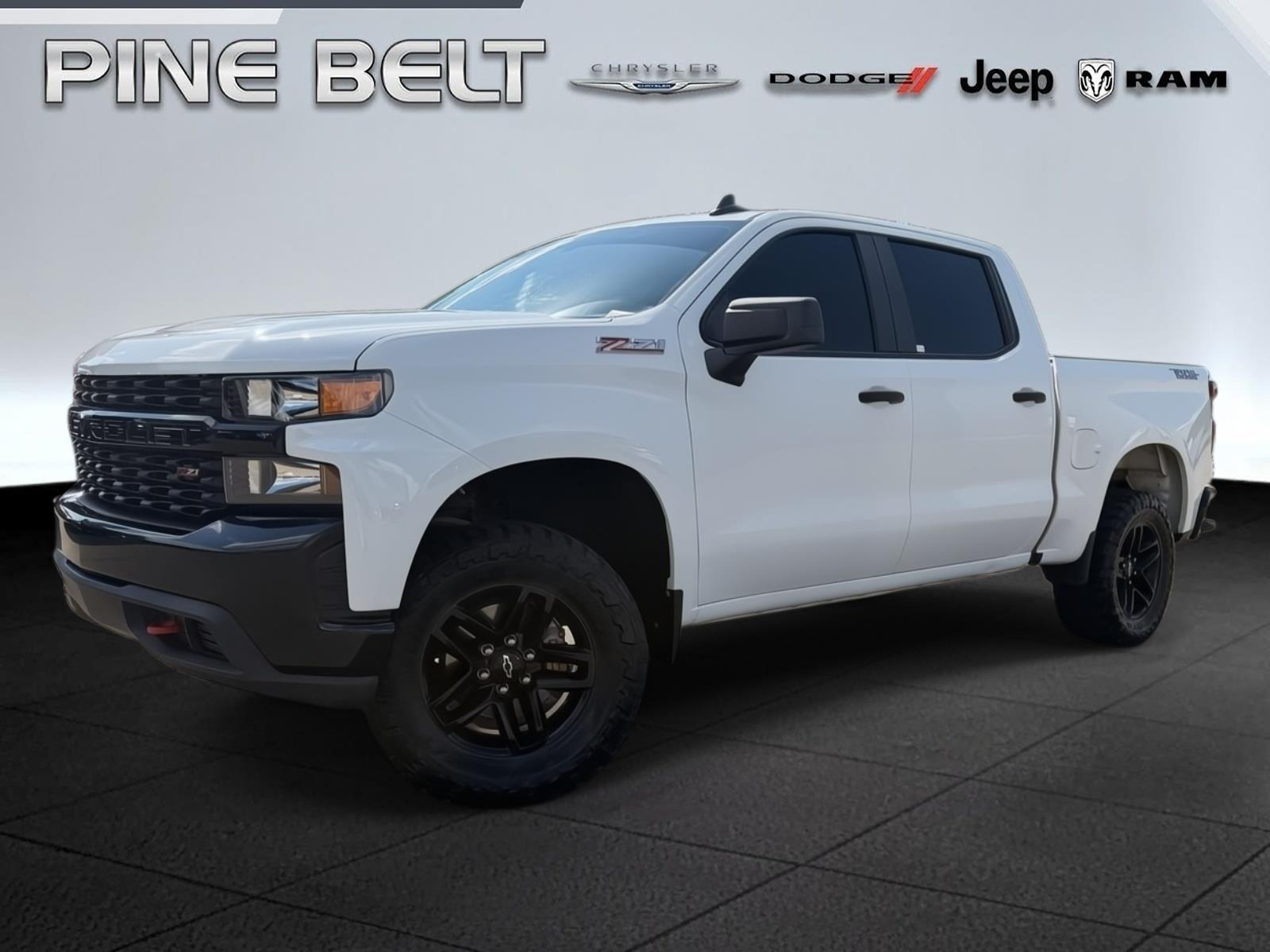 Summit White 2021 Chevrolet Silverado 1500 Pickup Truck Four-Wheel Drive 6-Speed Automatic