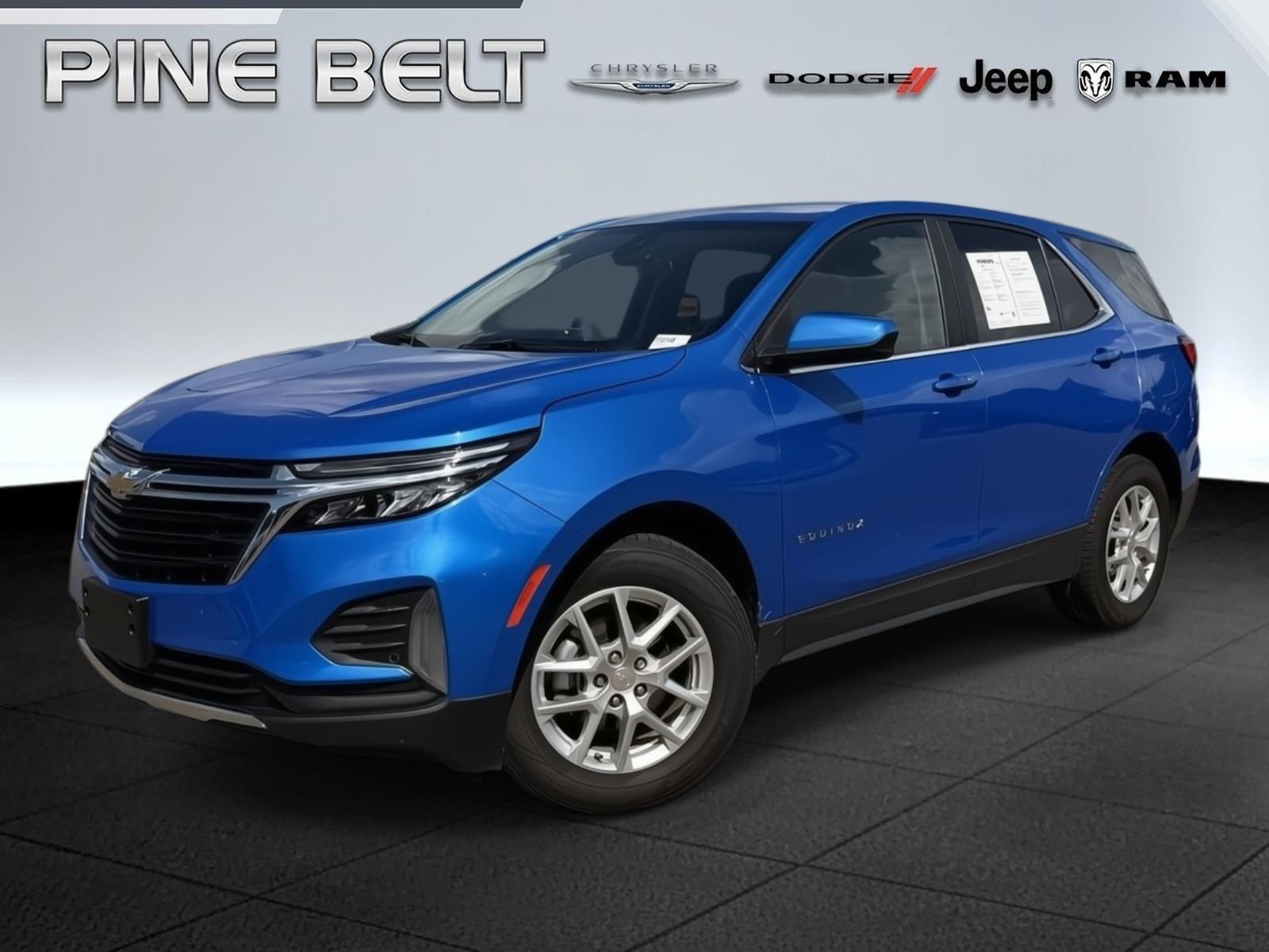 Riptide Blue Metallic 2024 Chevrolet Equinox SUV / Crossover Four-Wheel Drive 6-Speed Automatic Overdrive