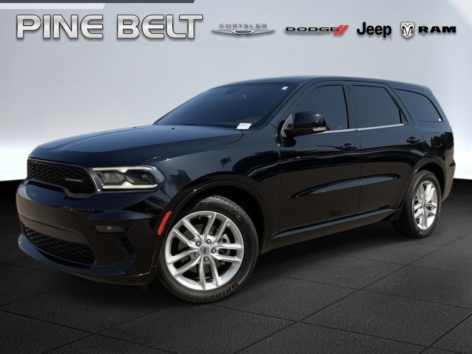 DB Black Clearcoat 2021 Dodge Durango SUV / Crossover Rear-Wheel Drive 8-Speed Automatic