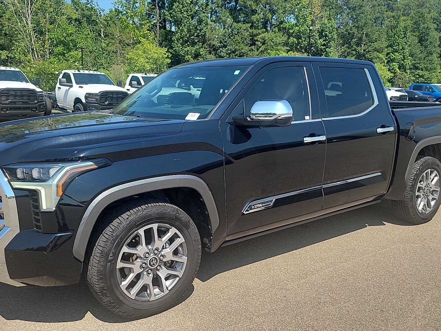 Midnight Black Metallic 2022 Toyota Tundra Pickup Truck 4X2 Automatic
