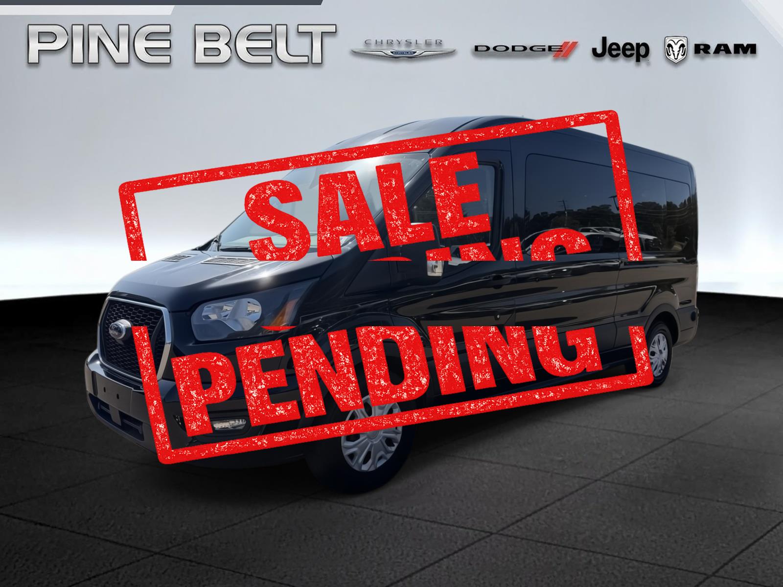 Agate Black 2024 Ford Transit Passenger Van Rear-Wheel Drive Automatic