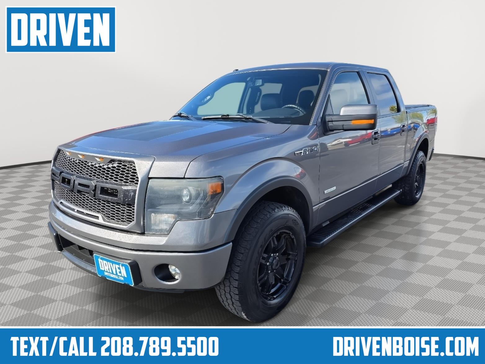 Sterling Gray Metallic 2014 Ford F-150 FX4 SuperCrew 4WD Pickup Truck Four-Wheel Drive 6-Speed Automatic