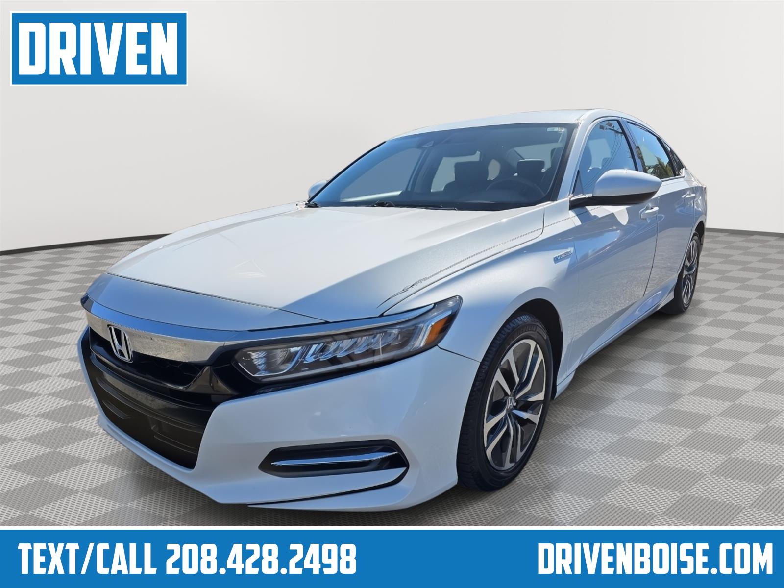 Platinum White Pearl 2020 Honda Accord Hybrid FWD Sedan Front-Wheel Drive 1-Speed Dual Clutch