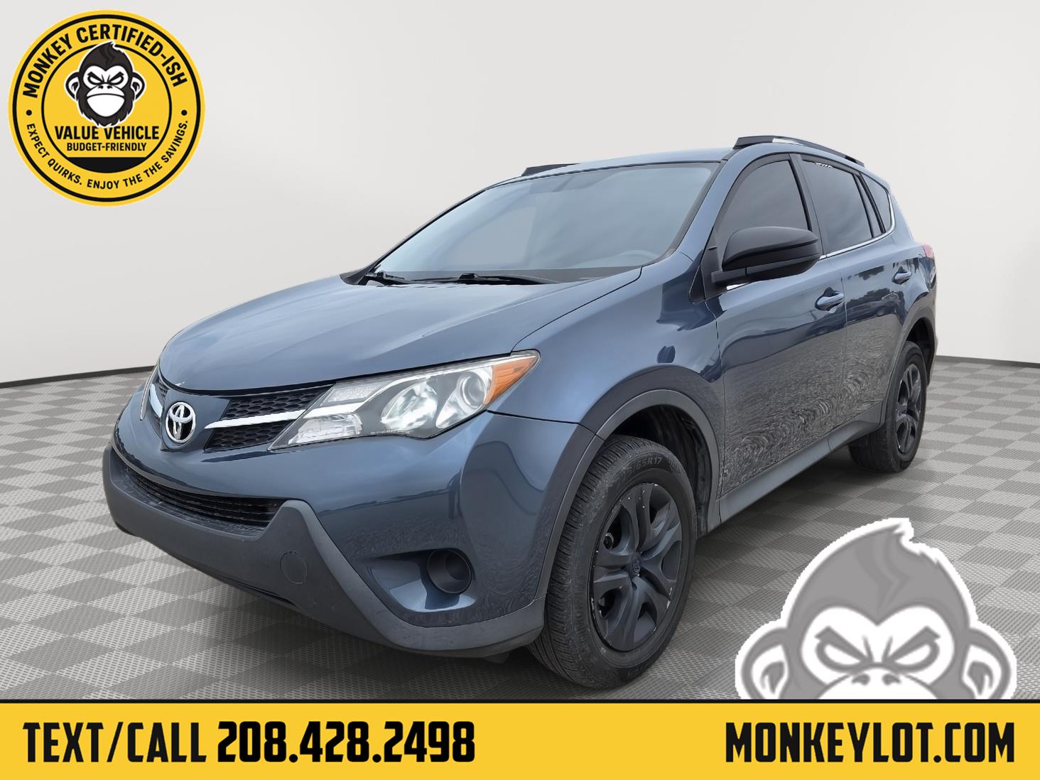 Shoreline Blue Pearl 2014 Toyota RAV4 SUV / Crossover All-Wheel Drive Automatic