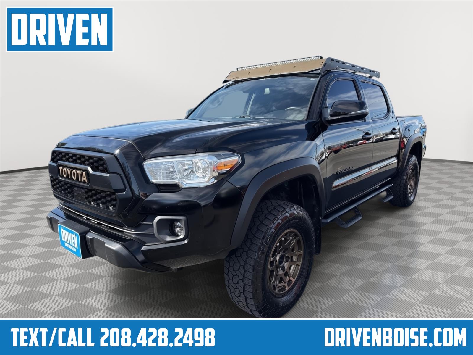 Black 2023 Toyota Tacoma Pickup Truck Four-Wheel Drive 6-Speed Automatic