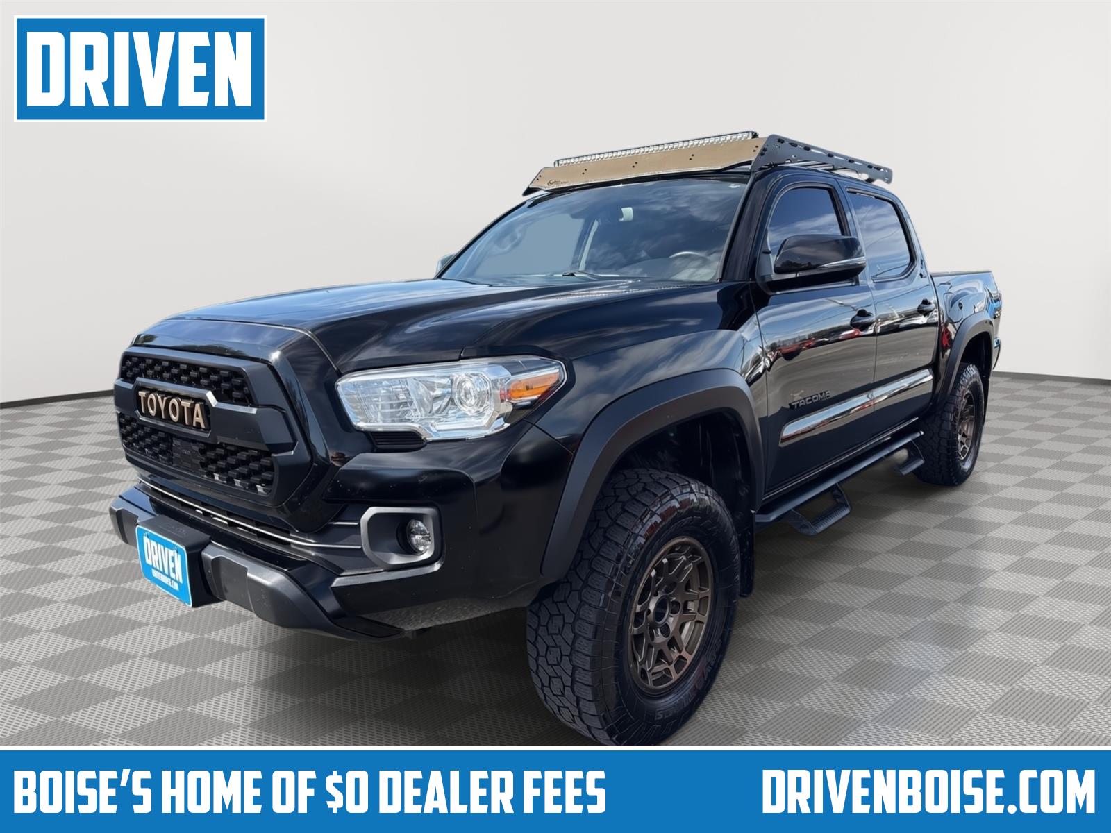Black 2023 Toyota Tacoma Pickup Truck Four-Wheel Drive 6-Speed Automatic