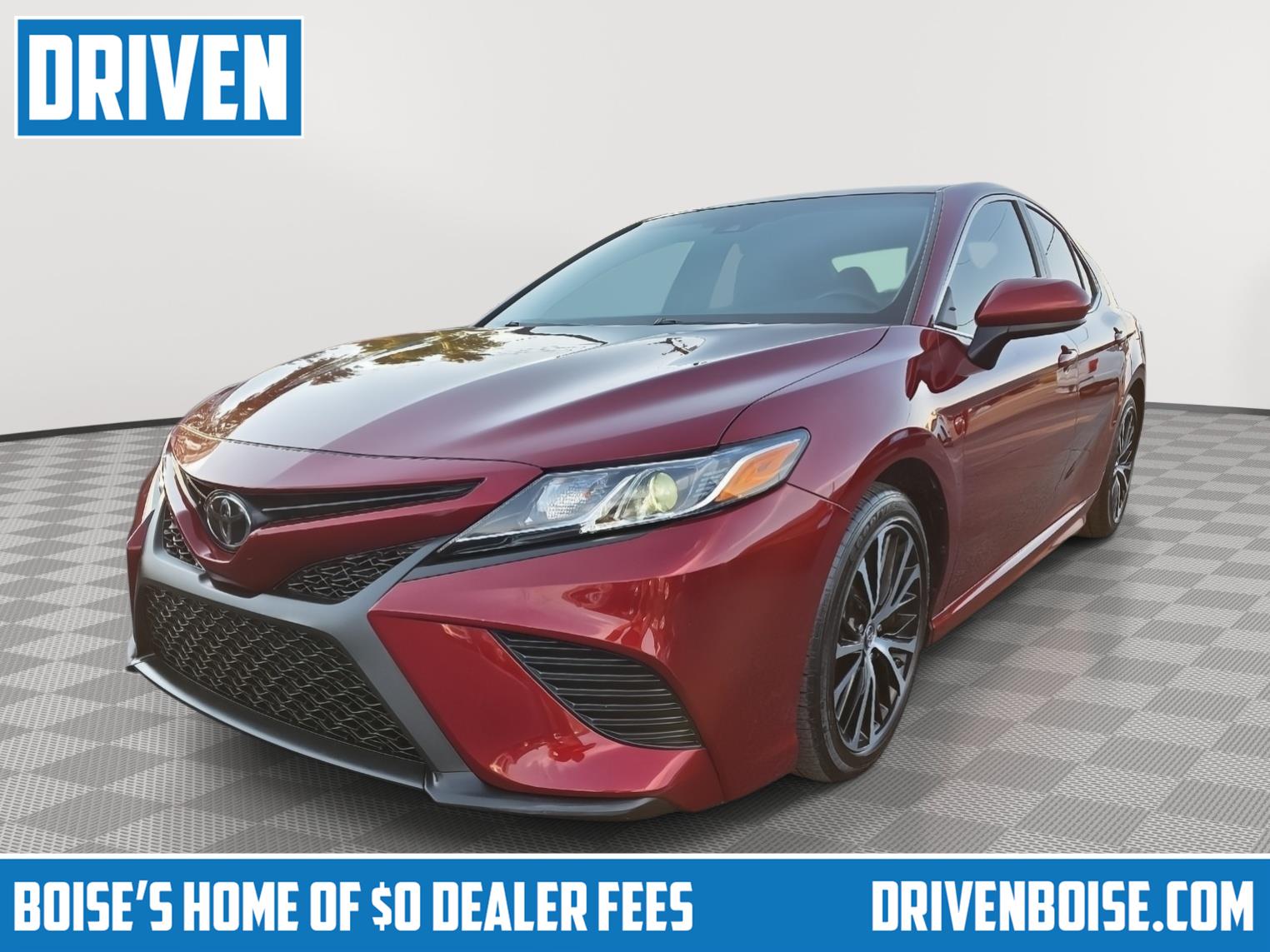 Red (Ruby Flare Pearl) 2018 Toyota Camry Sedan Front-Wheel Drive 8-Speed Automatic