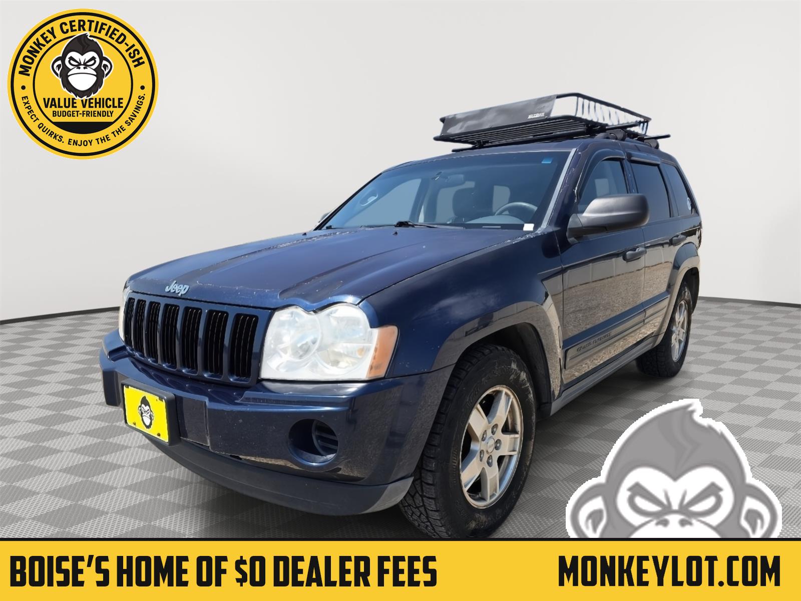 Midnight Blue Pearlcoat 2006 Jeep Grand Cherokee SUV / Crossover Four-Wheel Drive 5-Speed Automatic