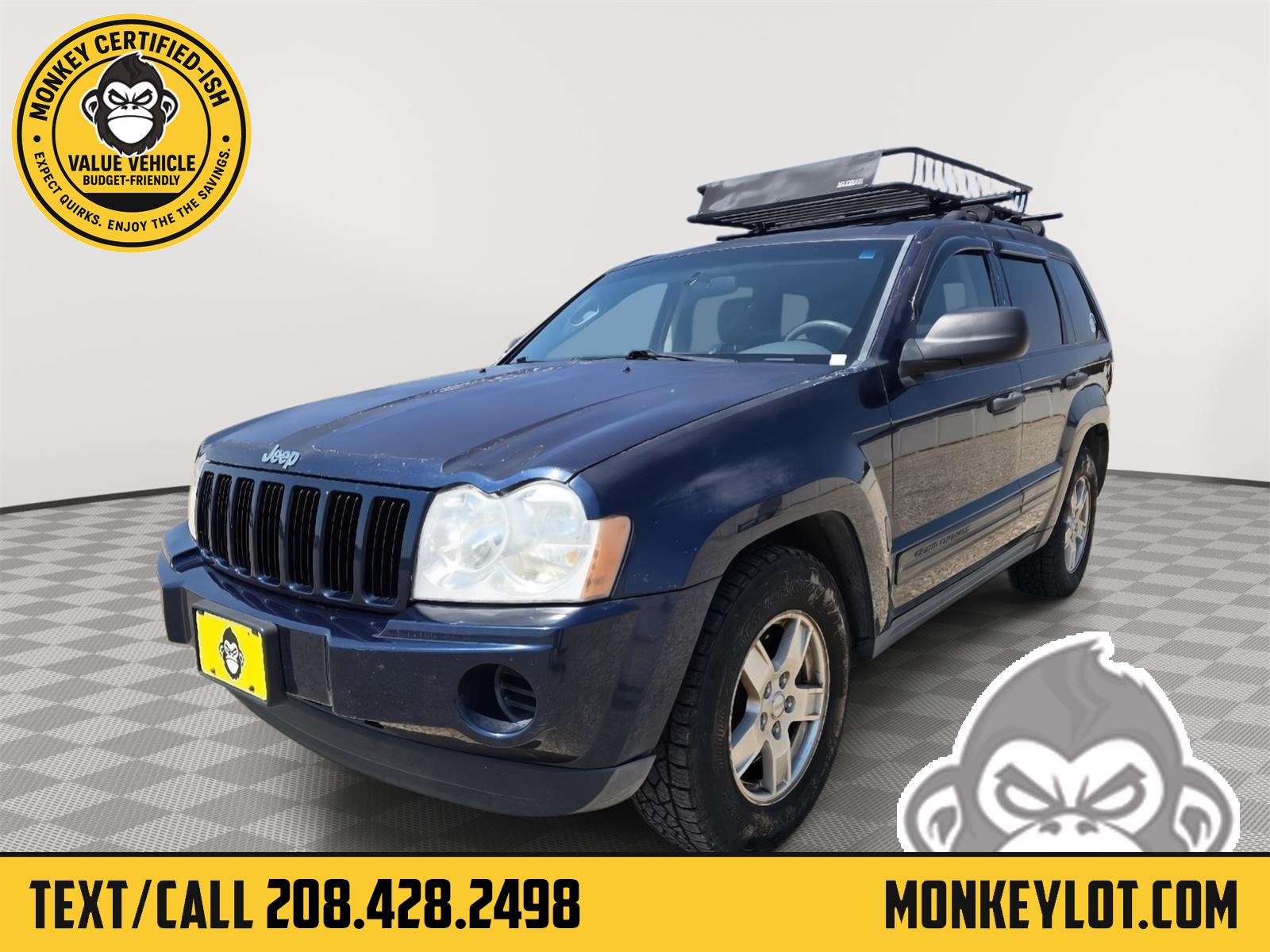 Midnight Blue Pearlcoat 2006 Jeep Grand Cherokee SUV / Crossover Four-Wheel Drive 5-Speed Automatic