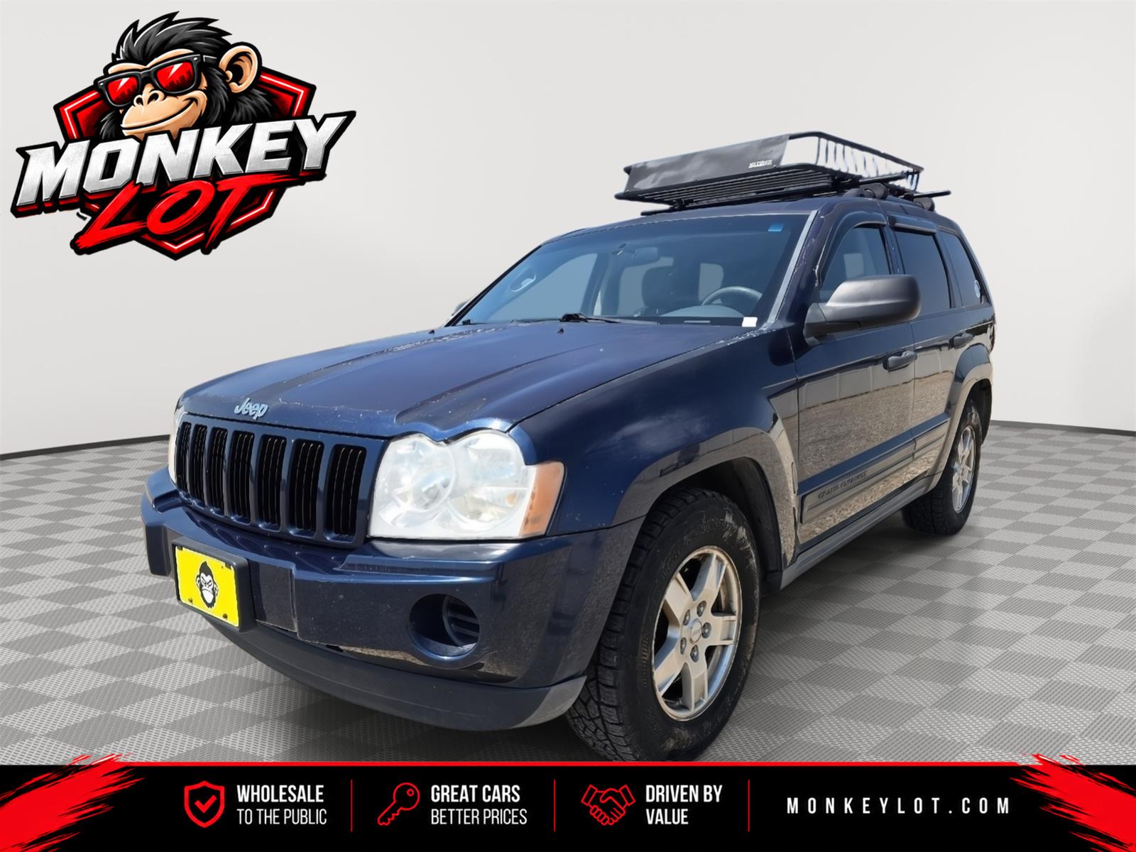 Midnight Blue Pearlcoat 2006 Jeep Grand Cherokee SUV / Crossover Four-Wheel Drive 5-Speed Automatic
