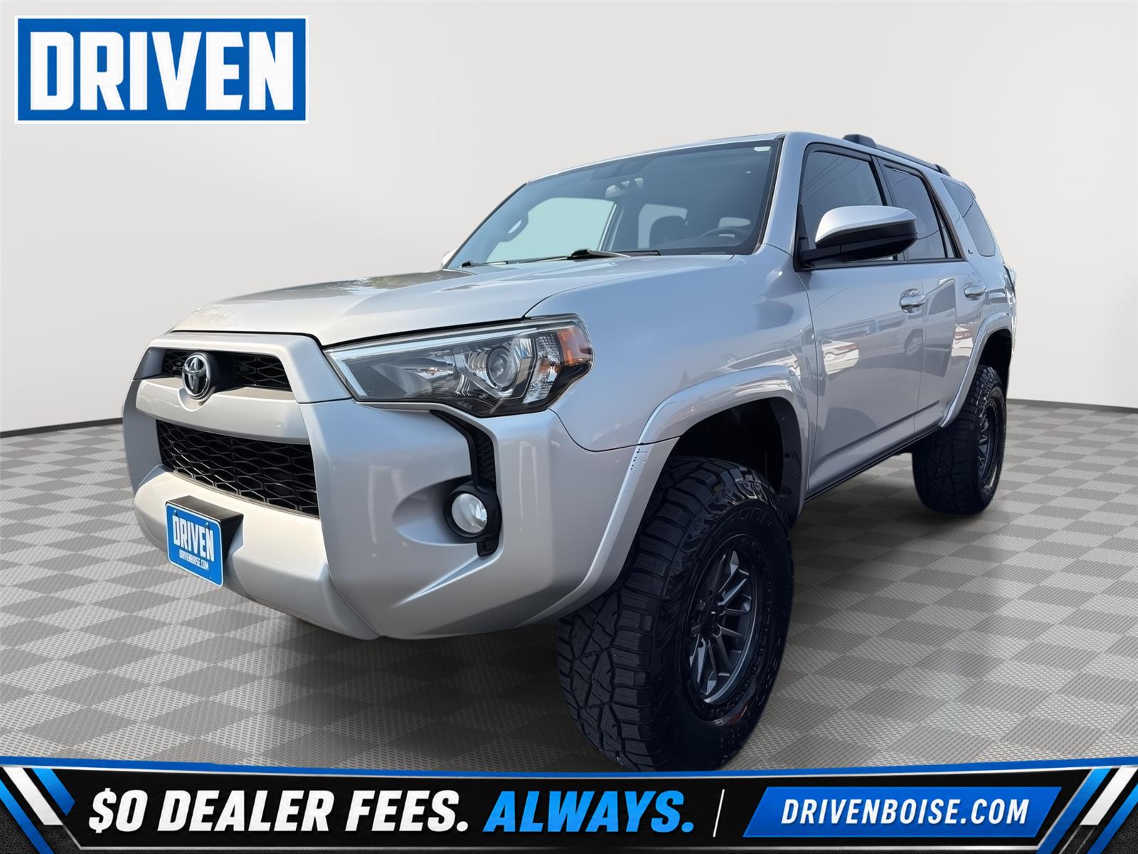 Classic Silver Metallic 2019 Toyota 4Runner SUV / Crossover Four-Wheel Drive 5-Speed Automatic