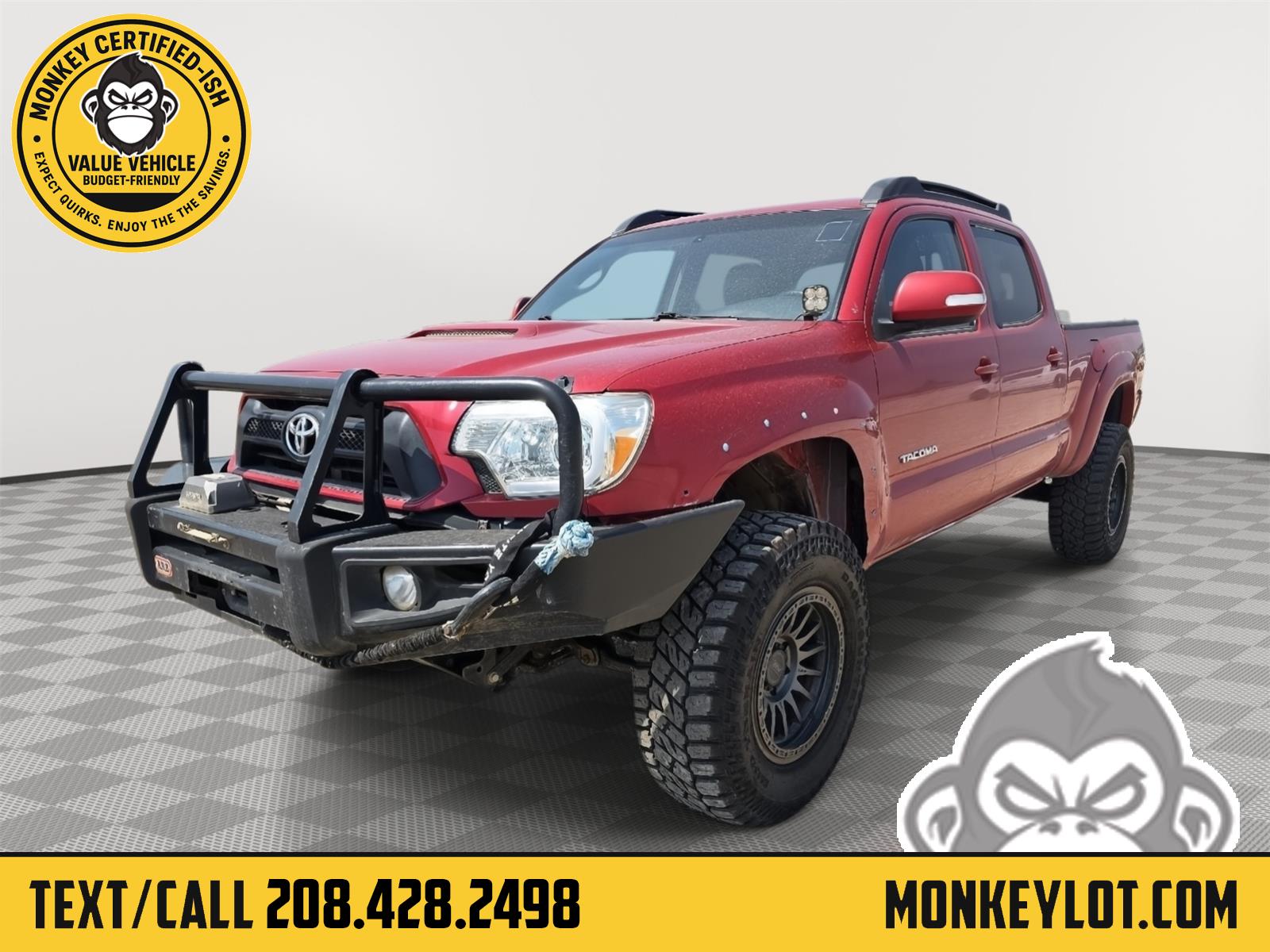 Barcelona Red Metallic 2013 Toyota Tacoma Pickup Truck Four-Wheel Drive Automatic