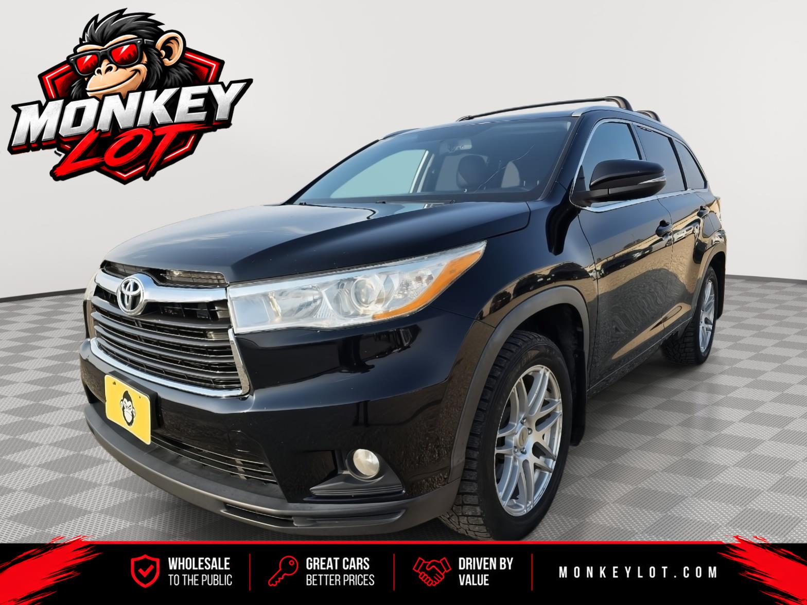 Attitude Black Metallic 2014 Toyota Highlander SUV / Crossover All-Wheel Drive Automatic