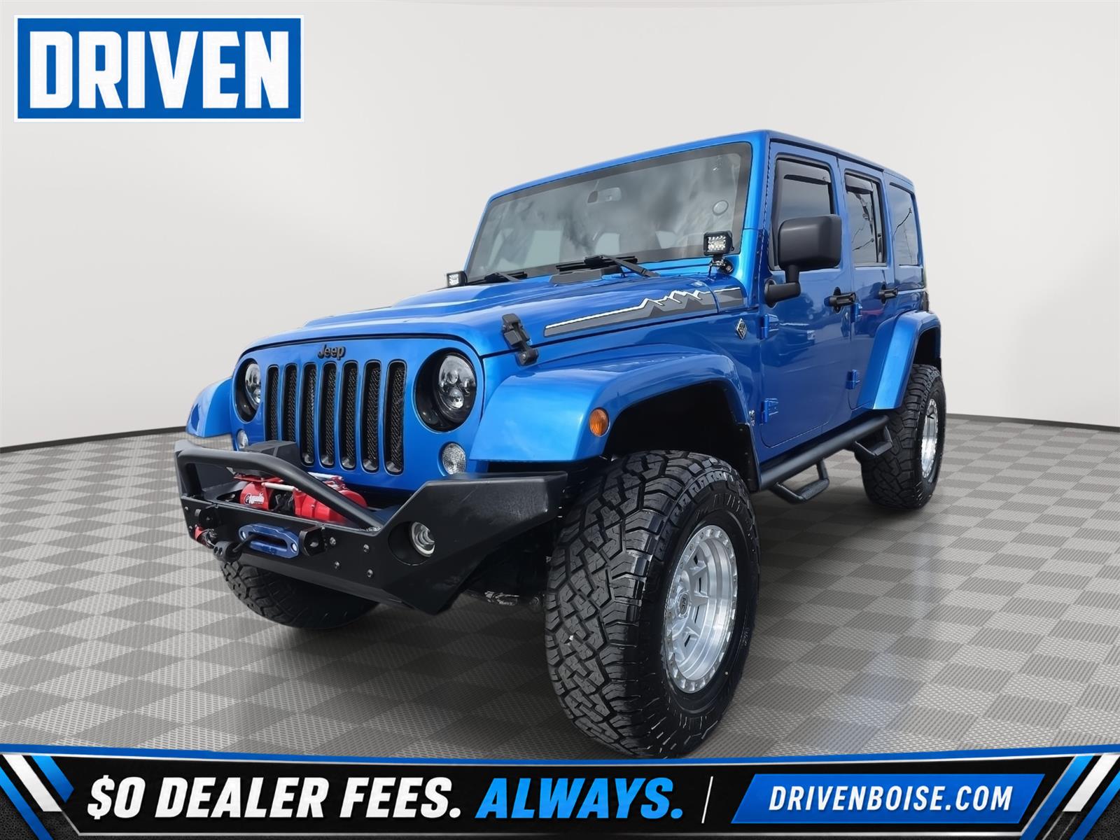 Hydro Blue Pearl Coat 2014 Jeep Wrangler SUV / Crossover Four-Wheel Drive 5-Speed Automatic