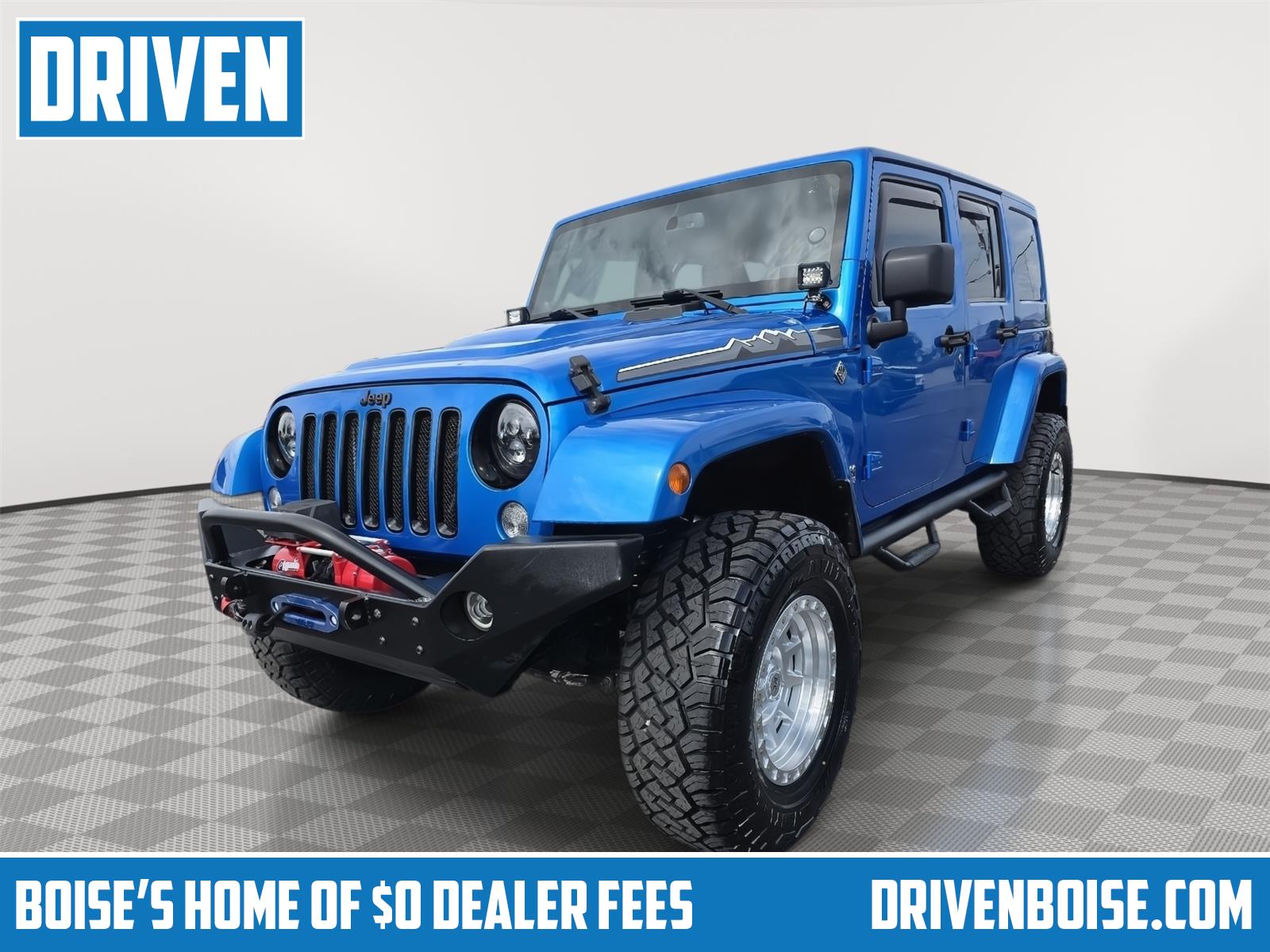 Hydro Blue Pearl Coat 2014 Jeep Wrangler SUV / Crossover Four-Wheel Drive 5-Speed Automatic