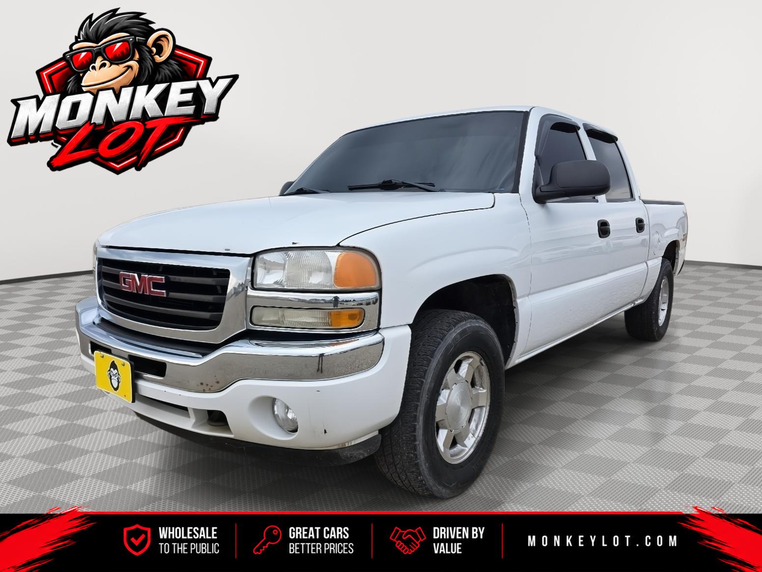 Summit White 2006 GMC Sierra 1500 Pickup Truck Four-Wheel Drive 4-Speed Automatic Overdrive