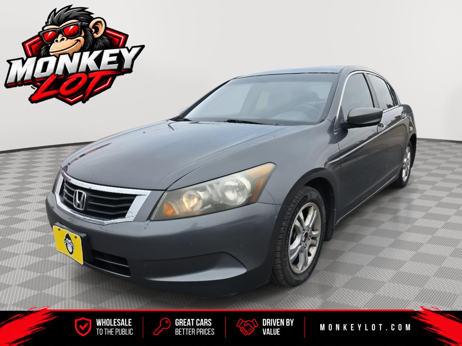 Polished Metal Metallic 2008 Honda Accord Sedan Front-Wheel Drive Automatic