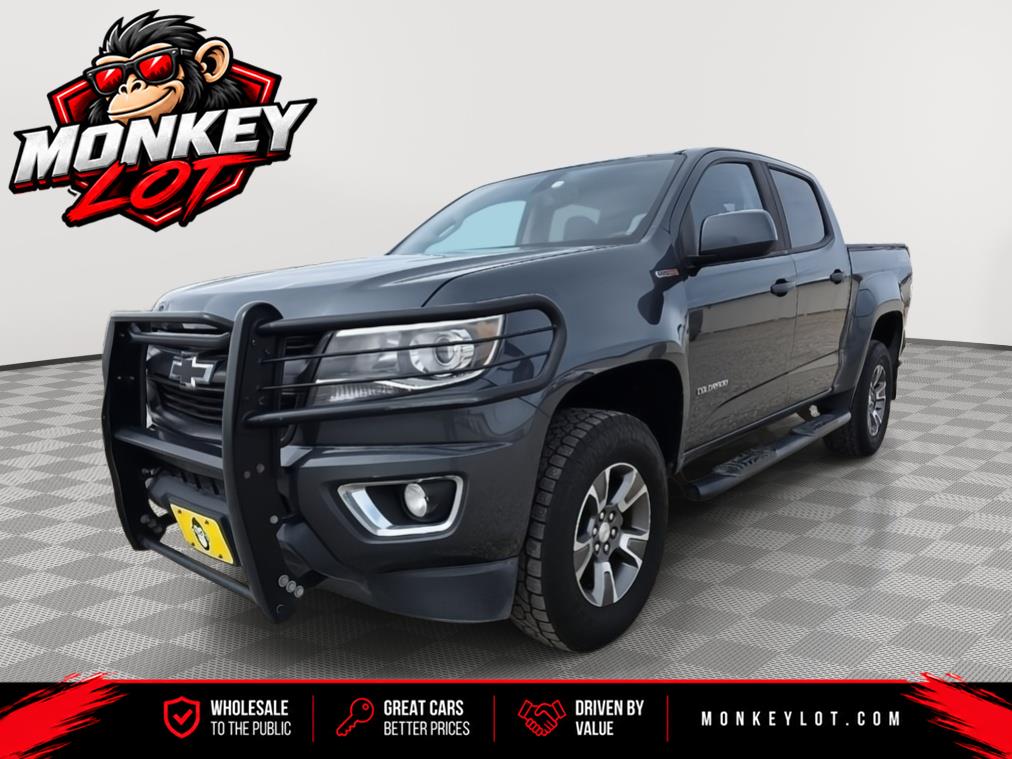 Cyber Gray Metallic 2017 Chevrolet Colorado Pickup Truck Four-Wheel Drive 6-Speed Automatic