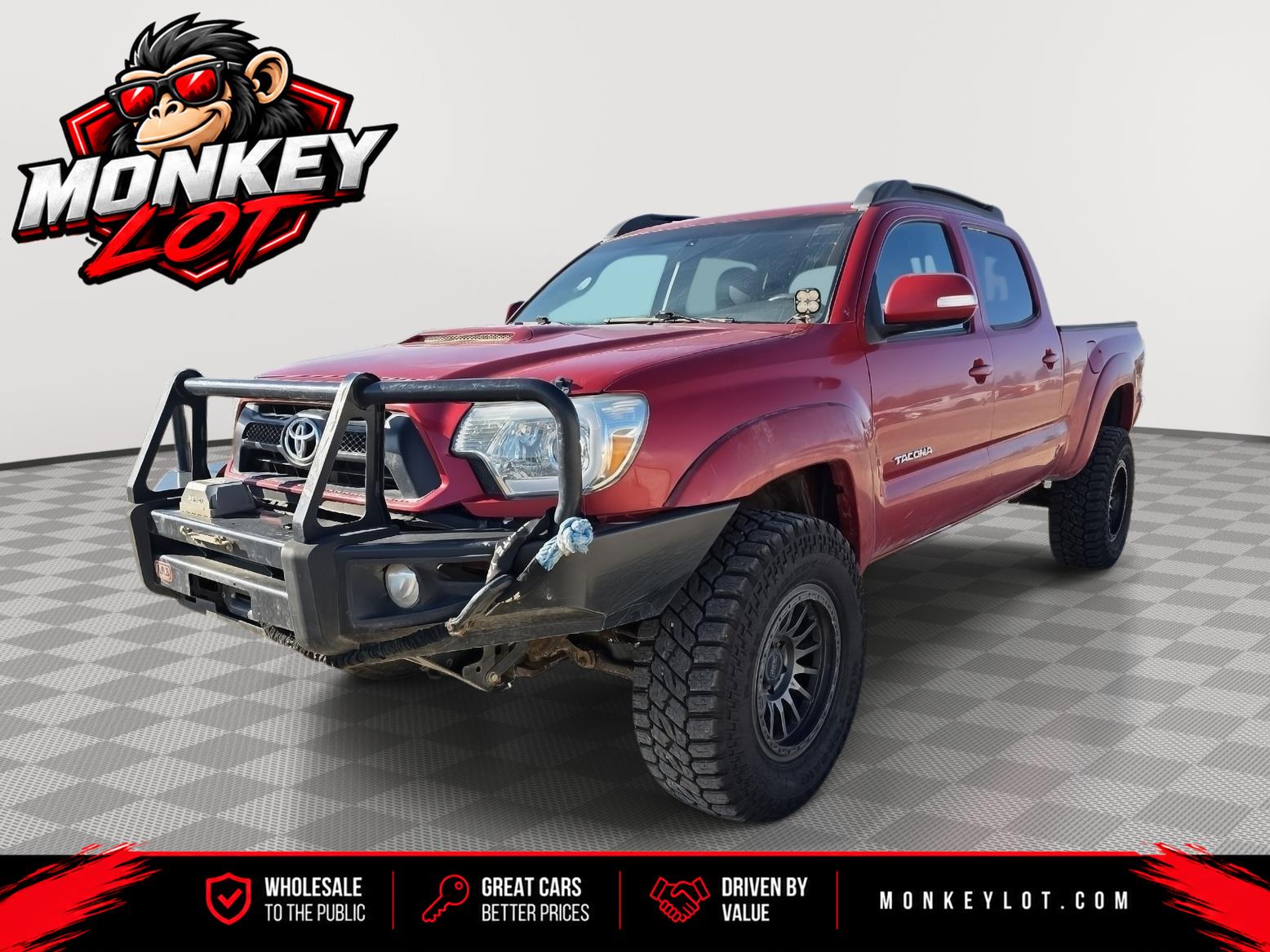 Barcelona Red Metallic 2013 Toyota Tacoma Pickup Truck Four-Wheel Drive Automatic