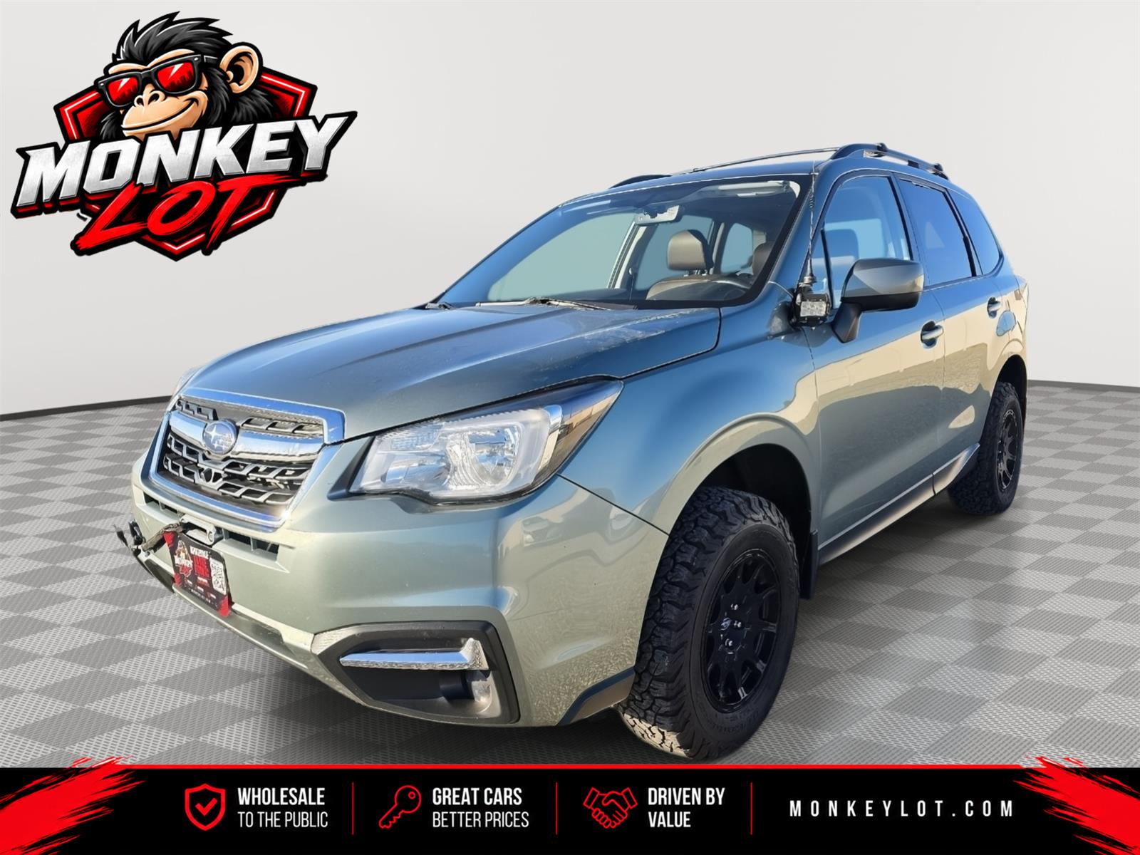 Jasmine Green Metallic 2018 Subaru Forester SUV / Crossover All-Wheel Drive Manual