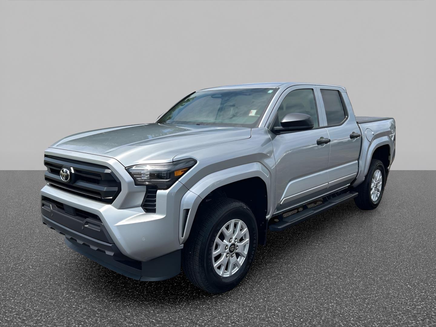 Celestial Silver Metallic 2024 Toyota Tacoma Pickup Truck Four-Wheel Drive 8-Speed Automatic