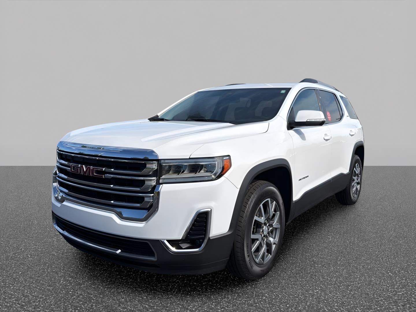 Summit White 2023 GMC Acadia SUV / Crossover Front-Wheel Drive 9-Speed Automatic